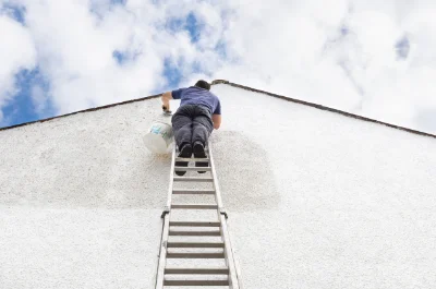 Peinture extérieure à Authon — façades et ravalement